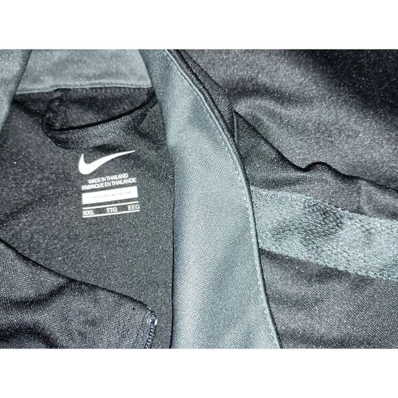 NIKE: Black Full Zip-Up Light Jacket, Men Size XXL - Picture 5 of 5
